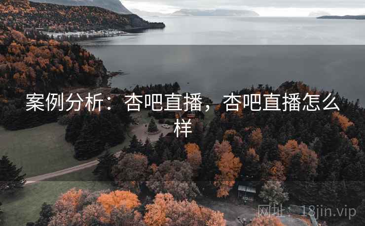 案例分析:杏吧直播,杏吧直播怎么样