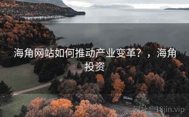 海角网站如何推动产业变革?,海角投资