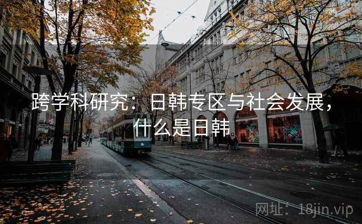 跨学科研究：日韩专区与社会发展，什么是日韩