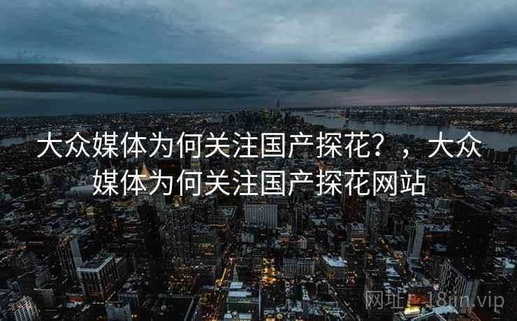 大众媒体为何关注国产探花?,大众媒体为何关注国产探花网站