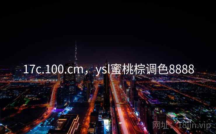 17c.100.cm,ysl蜜桃棕调色8888