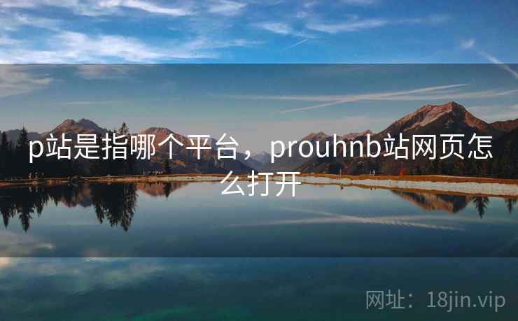 p站是指哪个平台，prouhnb站网页怎么打开