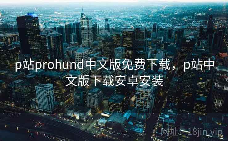 p站prohund中文版免费下载,p站中文版下载安卓安装
