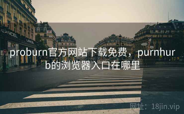 proburn官方网站下载免费,purnhurb的浏览器入口在哪里